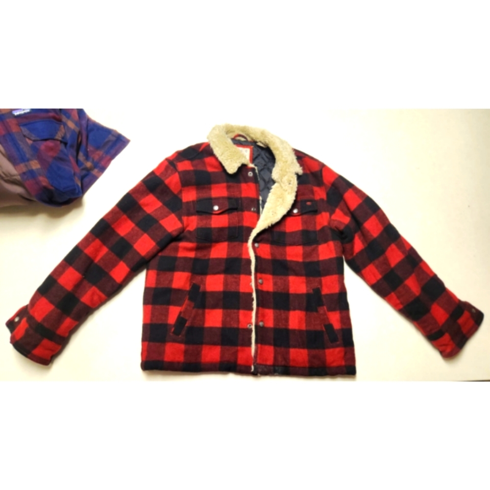 Timberland heavyweight fleece lined flannel